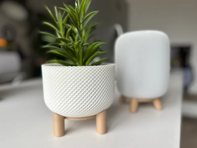 Homepod Plant Vase - To scale model plant pot