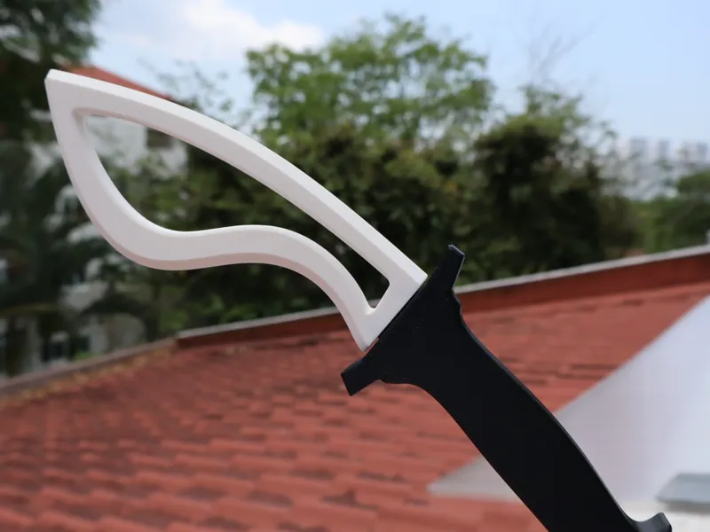 Two Piece Knife (No glue)