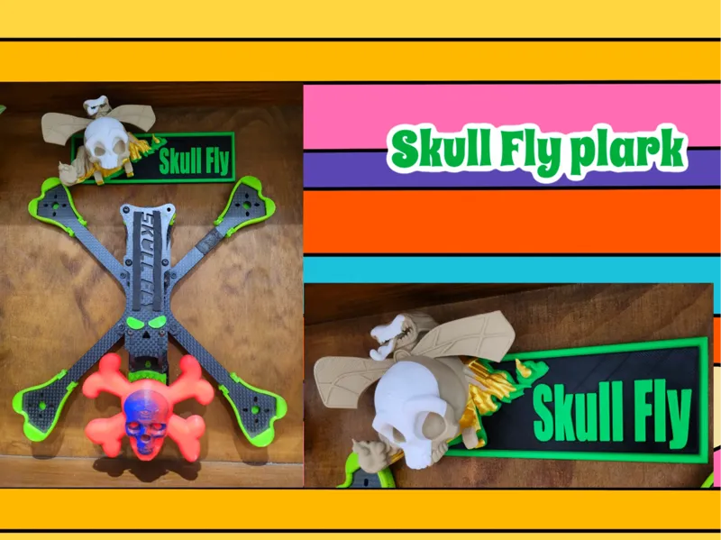 Skull Fly drone Plark