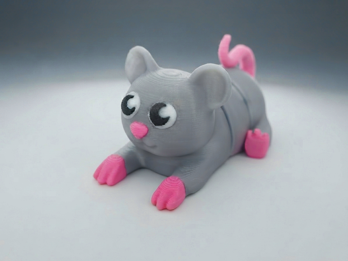 Articulated Mouse + Keychain Versions