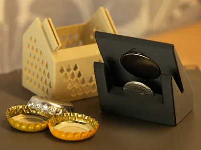 Under Desk Bottle Opener