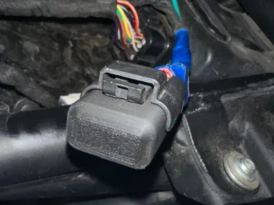 Ducati 4 Pin OBD port cover