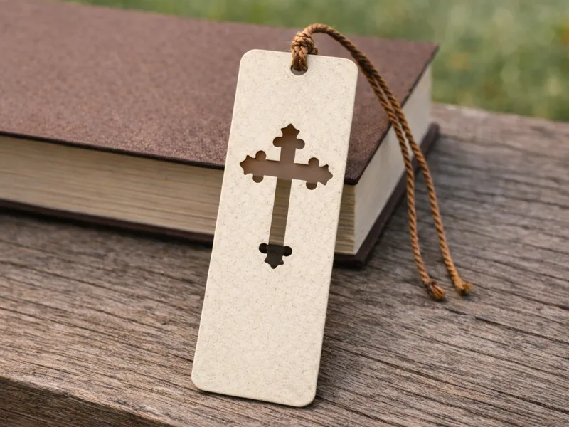 Simple Christian bookmark 