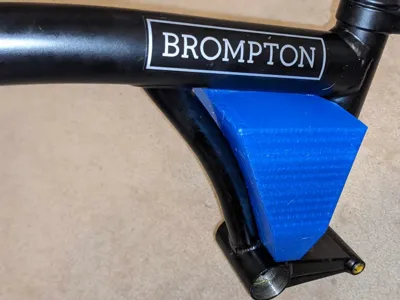 TPU triangle bag for Brompton or trifold bicycle 