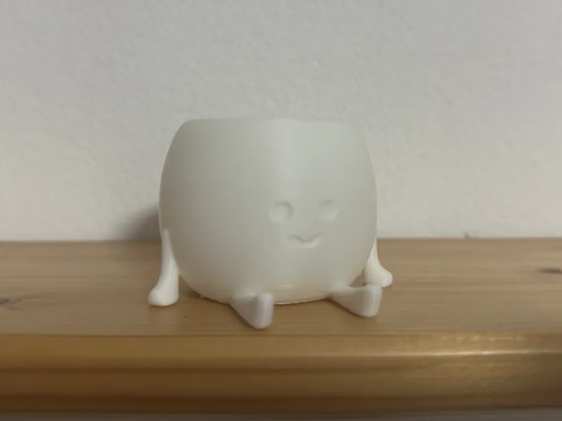 Cute sitting planter budy