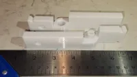 Snap-Plug/Hole. 25mm Wide, 16mm pivot ,8x3 magnet