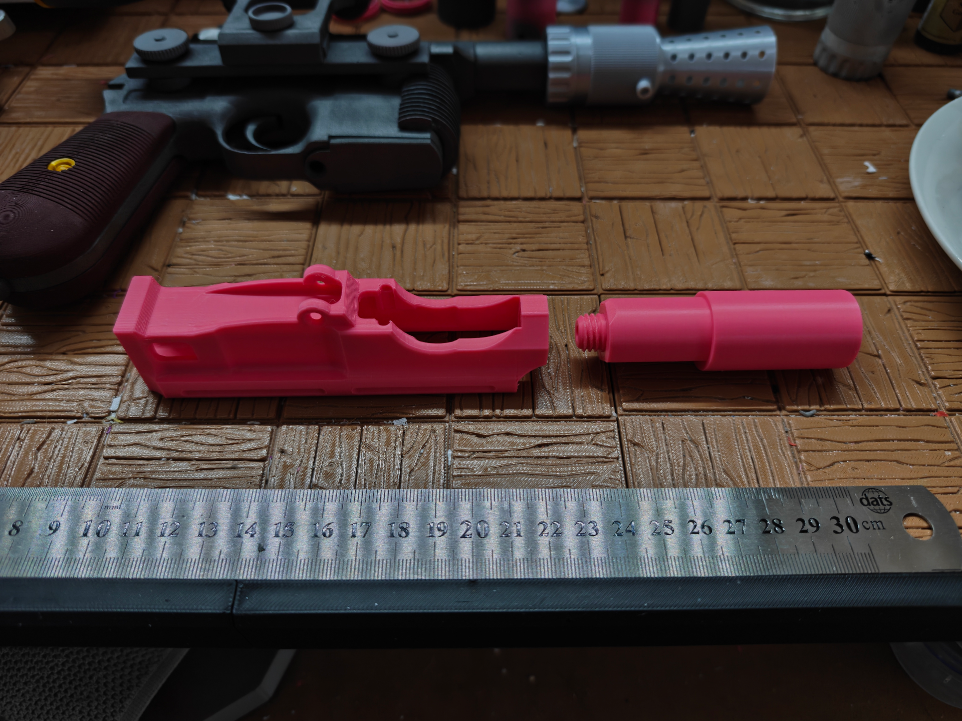 Updated Flash Suppressor and Receiver DL-44