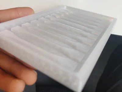 Silicone mold maker, Tensile samples mold