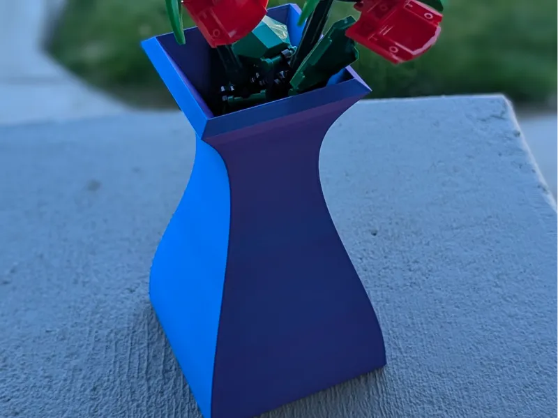 Minimalist Square Vase