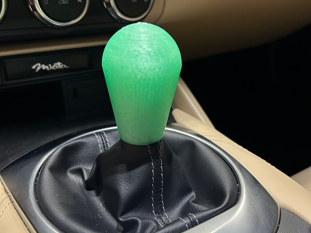 Miata Long Teardrop Style Shift Knob - M10x1.25mm