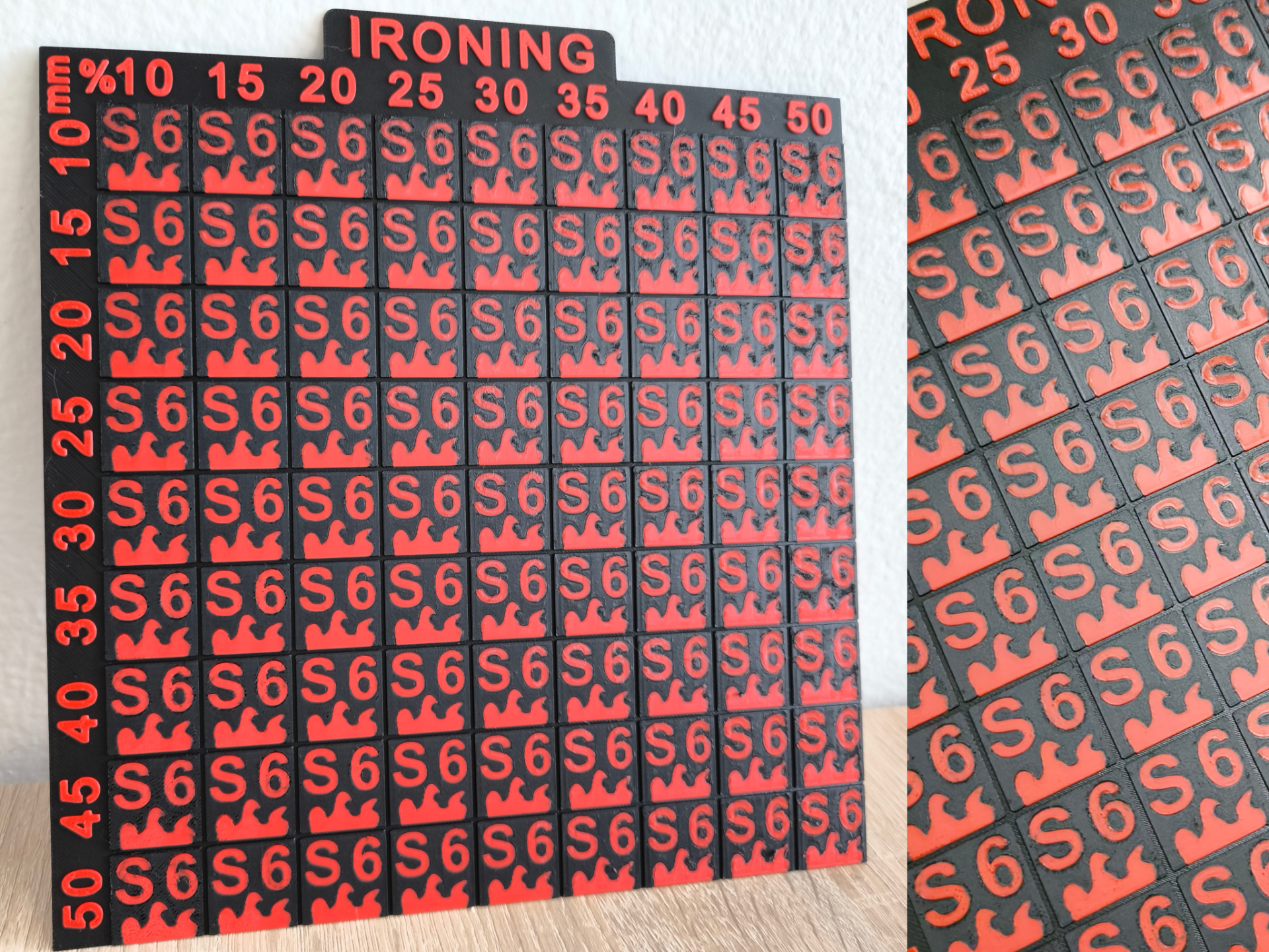 Ironing Test - Multi-Color + (Text & Shapes)