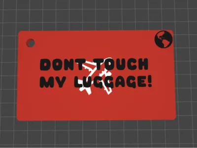 Dont touch my luggage!!!!!!!!!!