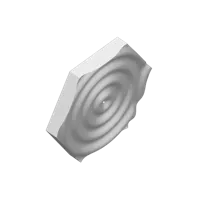 Porte-encens hexagonal vague — photo 4