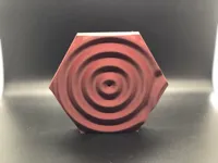 Porte-encens hexagonal vague — photo 2