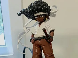Afro samurai chibi