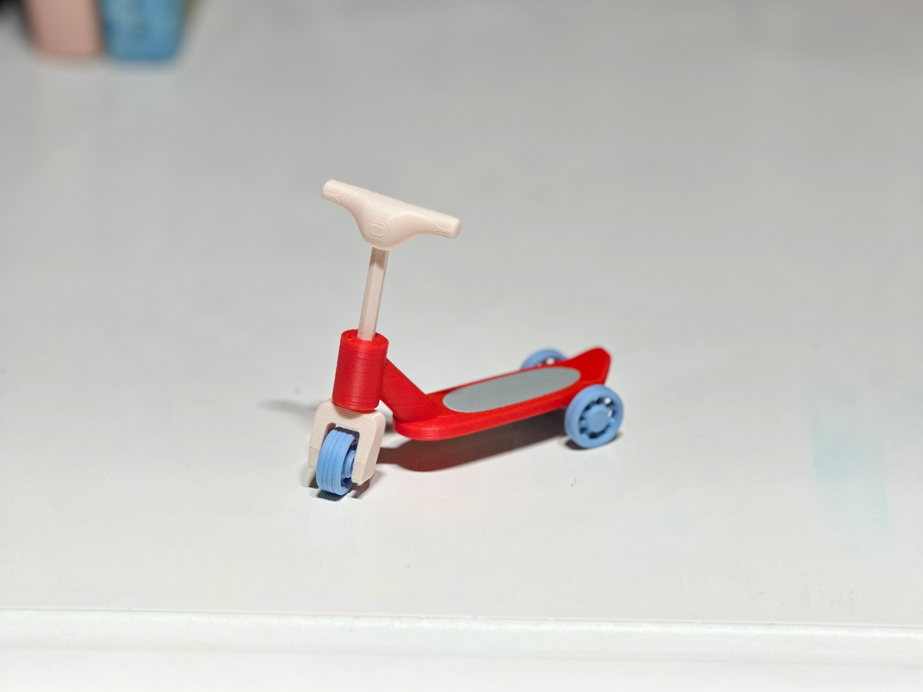 Miniatura 2 do modelo 3D 躺平鸭/运动鸭/指尖滑板车