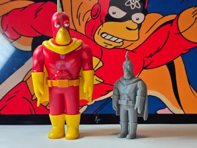 Radioactive Man Toy Replica – 3D Scan
