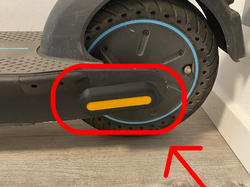 Ninebot Reflektoren Träger Schutz Abdeckung