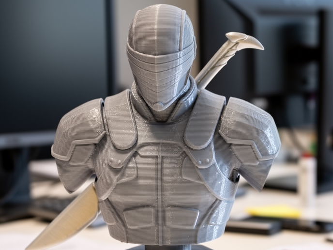 G.I. Joe Snake Eyes Bust