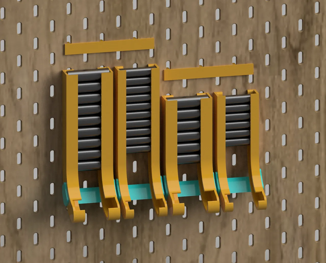 AA and AAA battery dispenser for SKÅDIS view 4