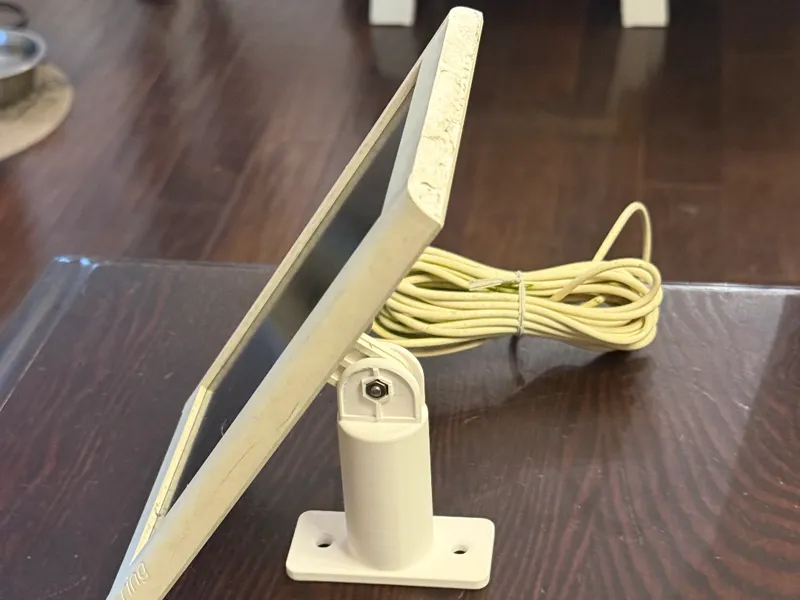 Ring solar panel mounting bracket
