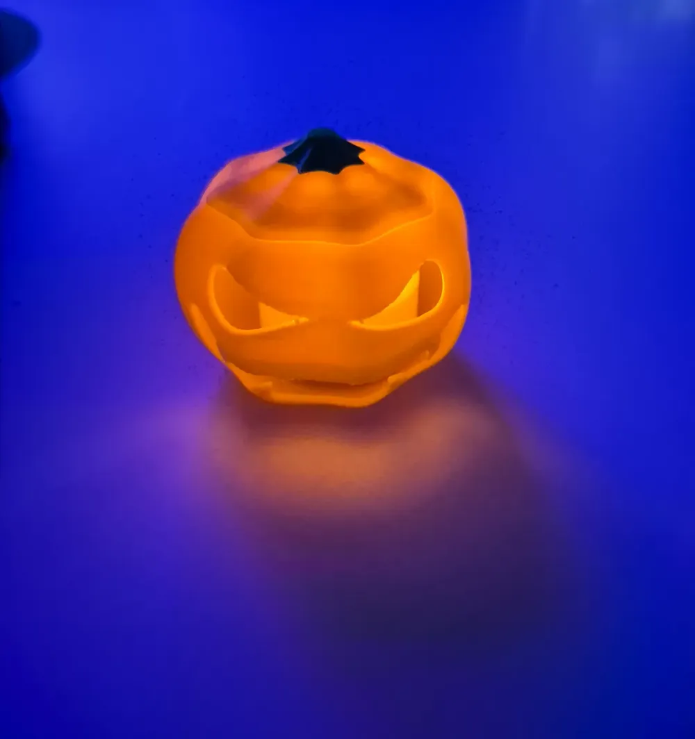 Pumpkin Tealight - Free 3D Print Model - MakerWorld