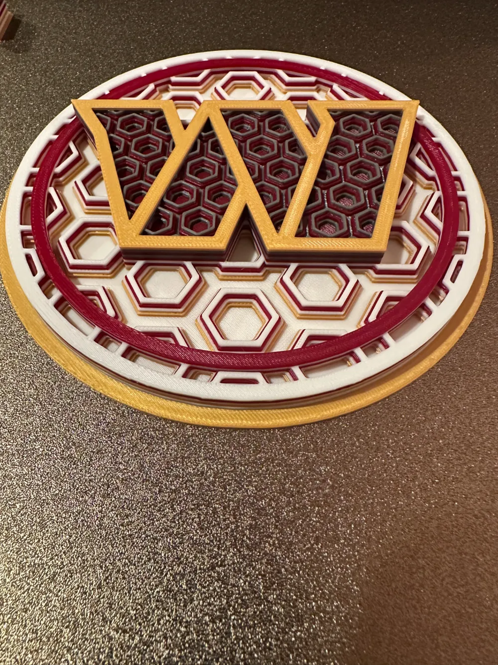 Washington Commanders Dimensionales Mosaik von Richie Rich Richie Rich ...