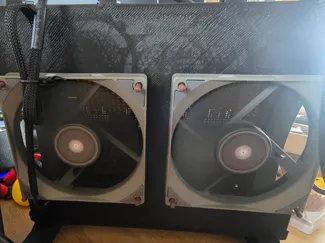 NerdOctaxe Twin Rear fan Housing