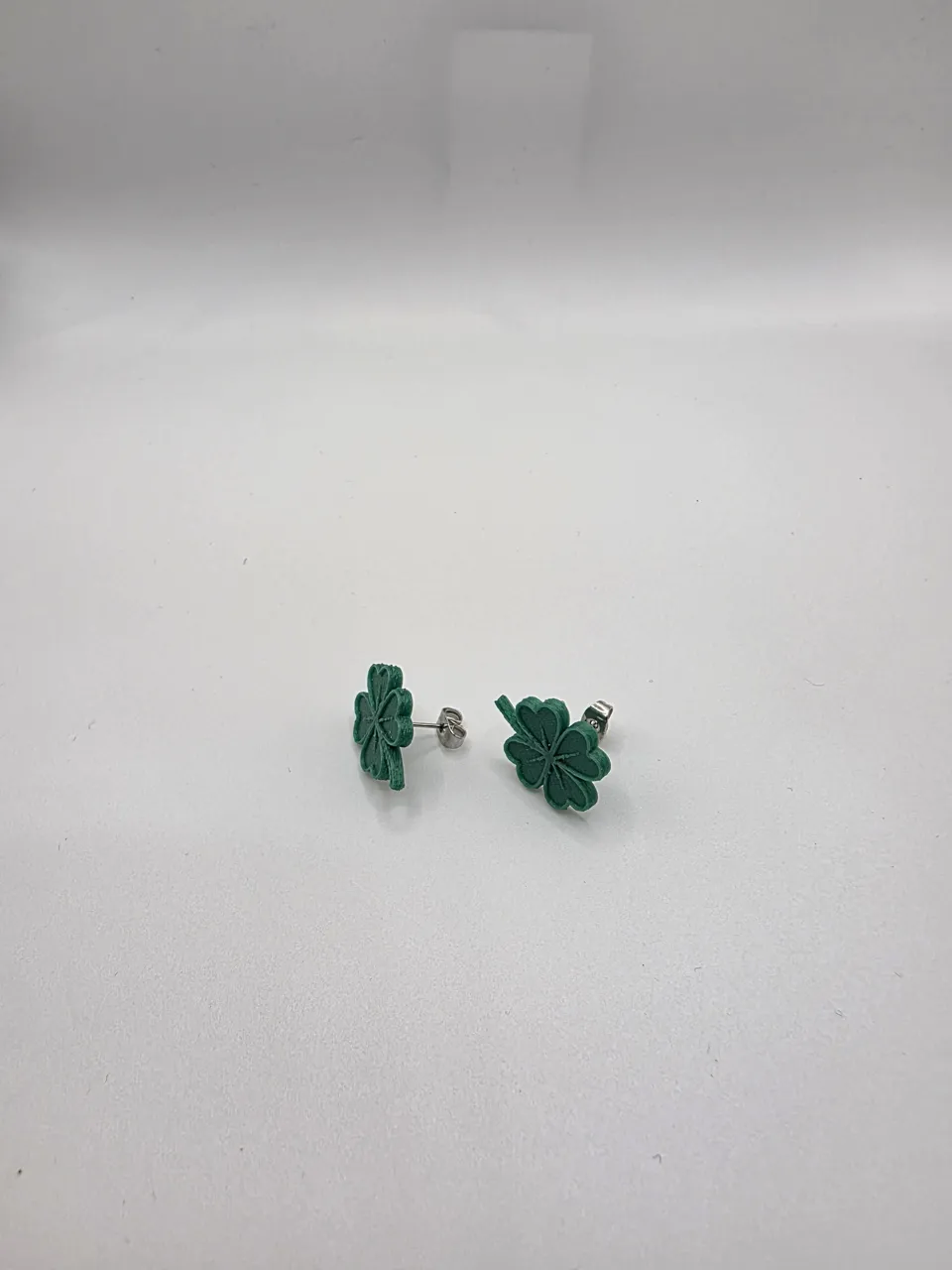 Four-Leaf Clover Earrings view 2