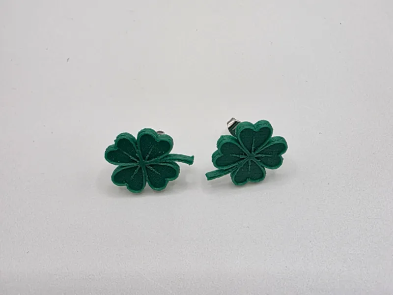 Four-Leaf Clover Earrings