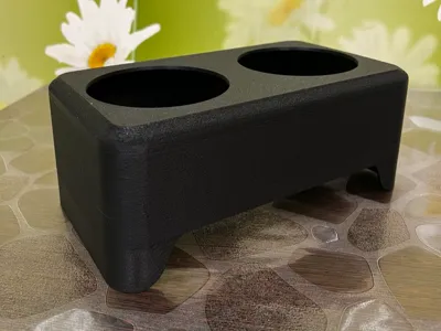 Dog bowl stand