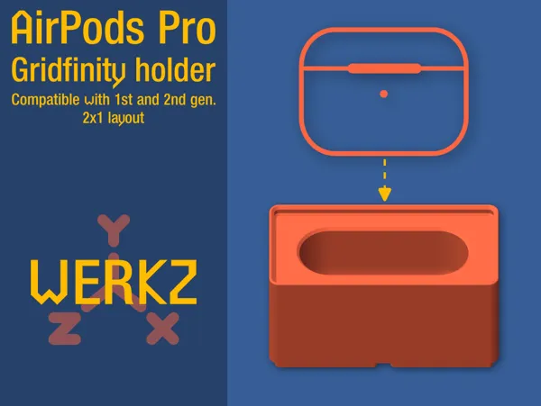 Rangement Gridfinity pour AirPods Pro