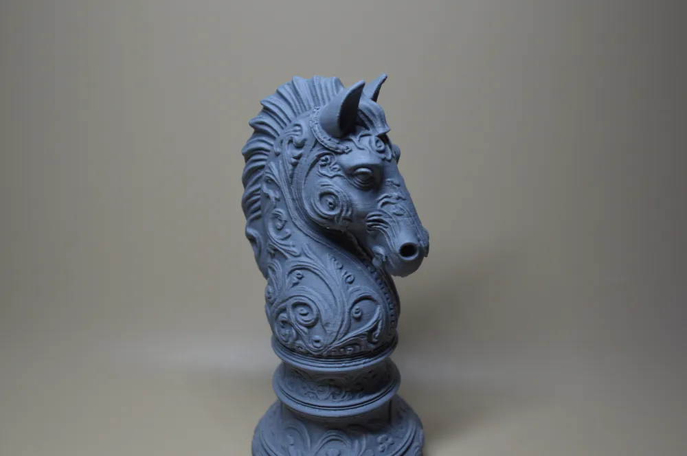 Knight - Chess - Free 3D Print Model - MakerWorld