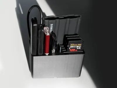 Gridfinity T7 Shield USB Holder