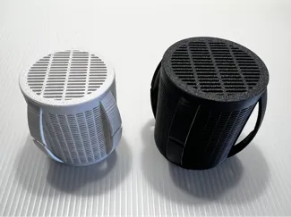Filament Spool Center Desiccant Container for AMS