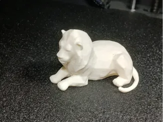 Low Poly Sleeping Lion (FREE TO SELL!)