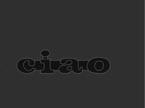 Piaggio ciao side Logo