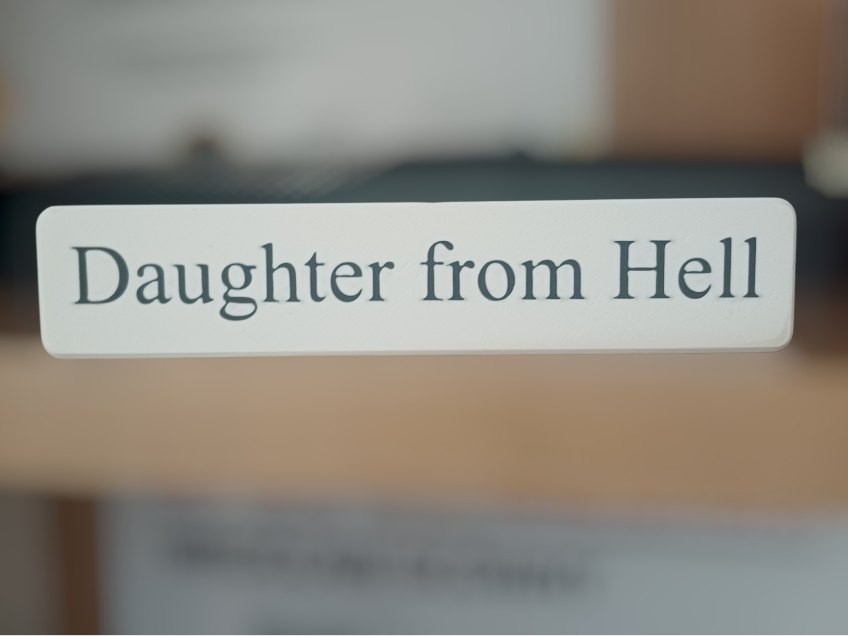 Daughter from Hell Gracie CD holder