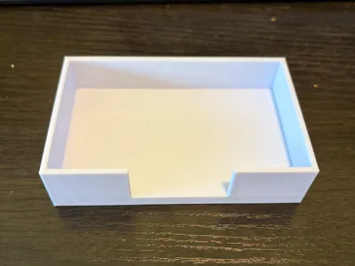 Basic Lay-flat Business Card Holder