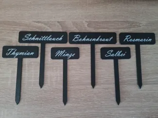 Kräuterschilder