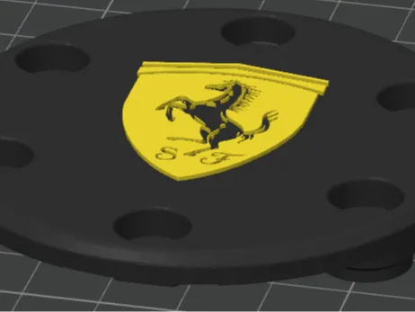 Ferrari cap for logitech wheels