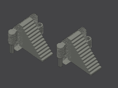 Modular RPG Wall System – Full Stone Stairs