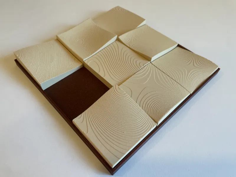 Topographic Shuffle Puzzle