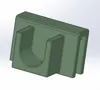 Cardboard box clothes hanger for 15mm pipe