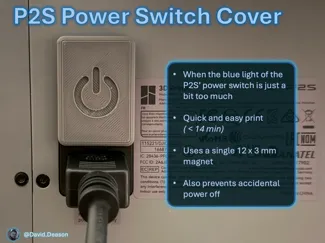 P2S Power Switch Cover