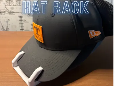 Desktop Hat Rack