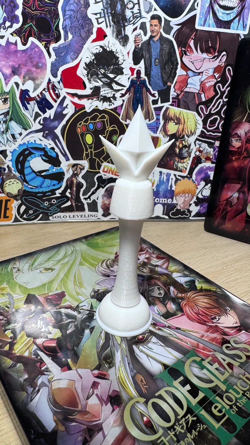 Code Geass Inspired chess King by Ossibotreal - MakerWorld