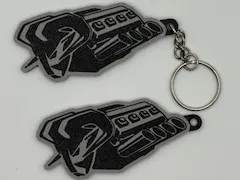 New Hemi Logo Keychain