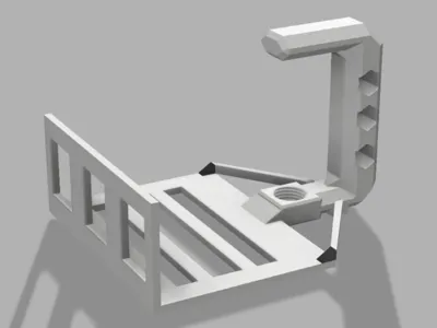 Under desk Cable holder