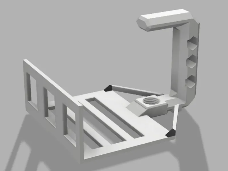 Under desk Cable holder